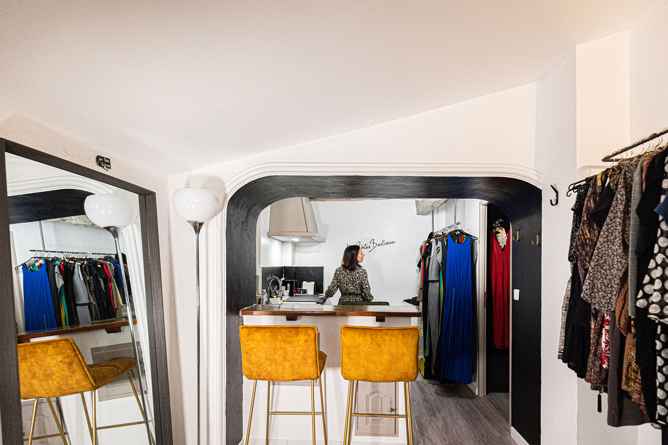 Les Petites Bastiaises, vêtements de seconde main, Boutique privatisée